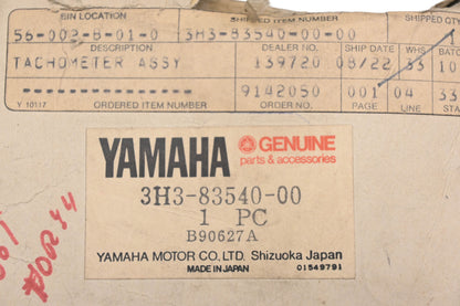 New OEM Yamaha 3H3-83540-00-00 Tachometer Gauge NOS