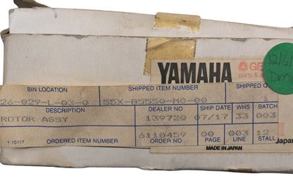 New OEM Yamaha 55X-85550-M0-00 Magneto Rotor Assembly NOS