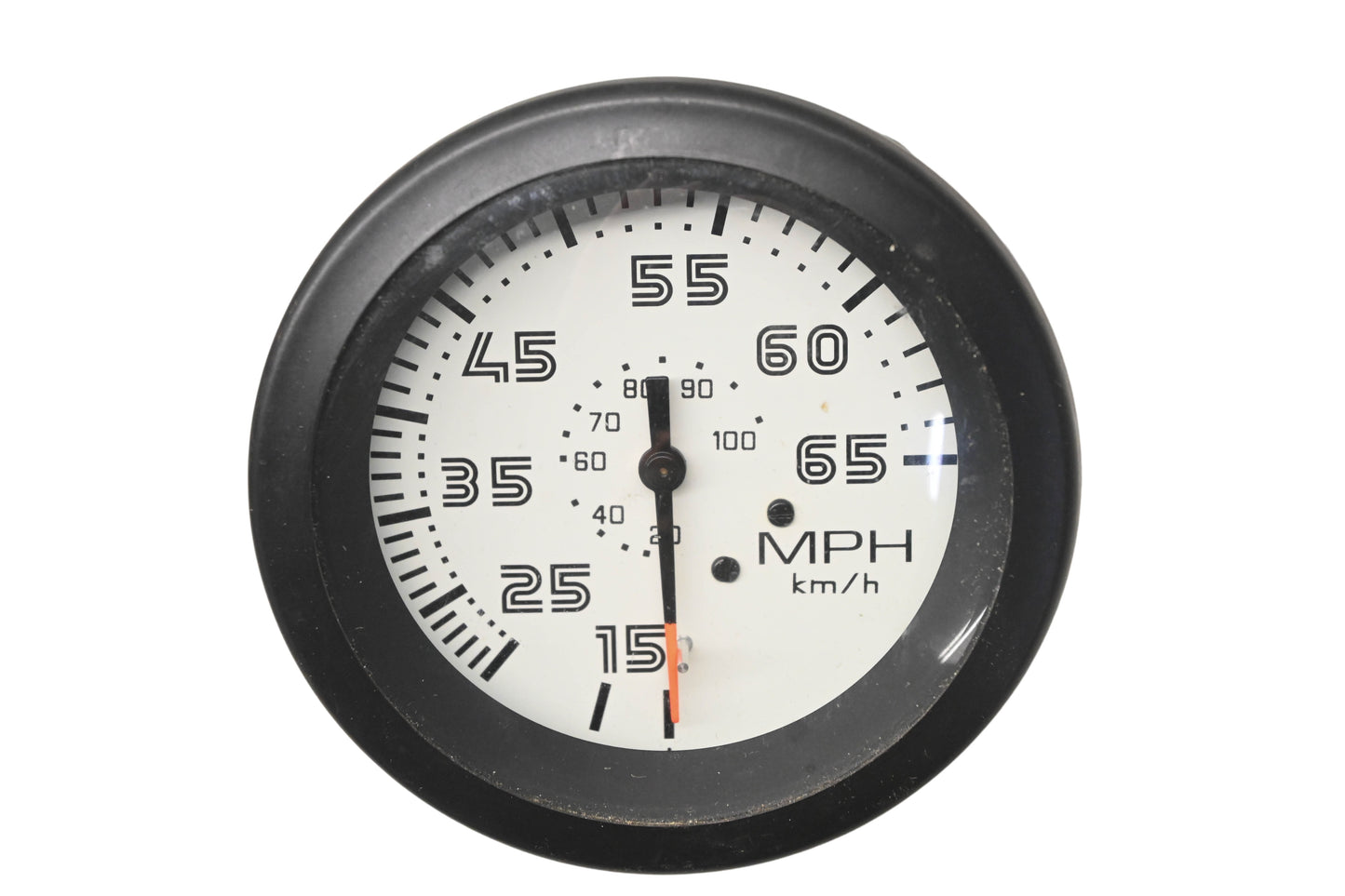 Teleflex 29513 Speedometer 0-65mph White Face Gauge