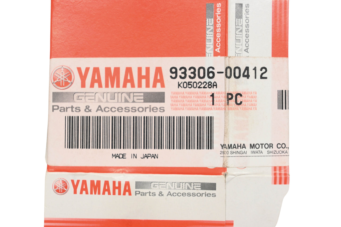 New OEM Yamaha 93306-00412-00 Bearing NOS