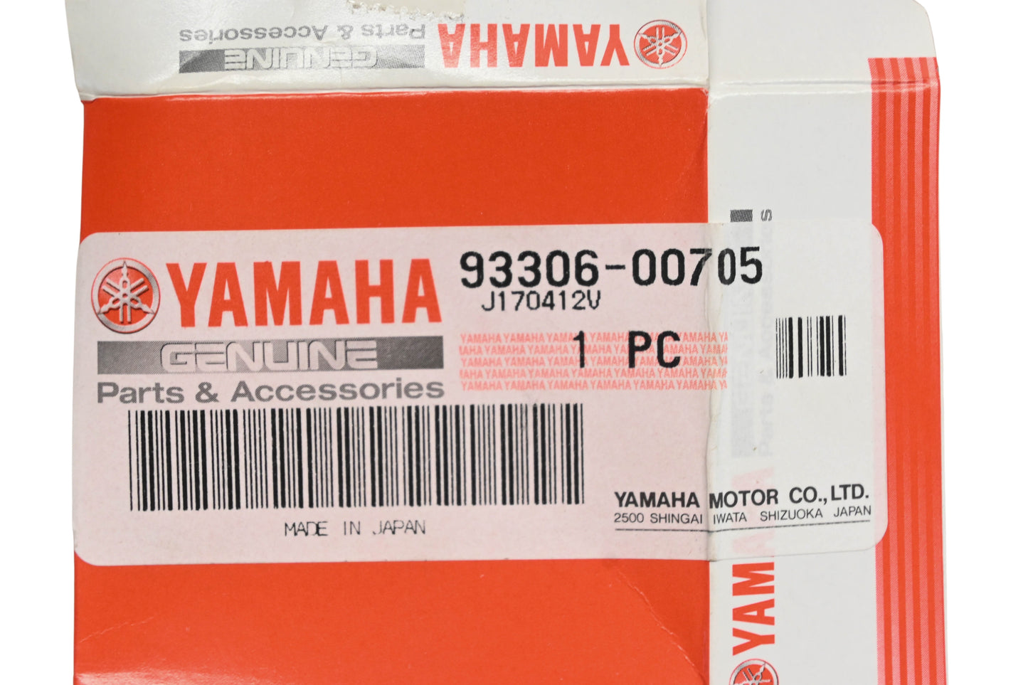 New OEM Yamaha 93306-00705-00 Koyo Bearing NOS