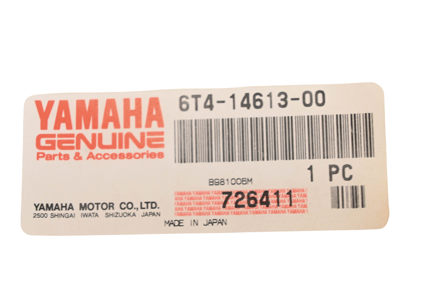 New OEM Yamaha 6T4-14613-00-00 Exhaust Gasket NOS
