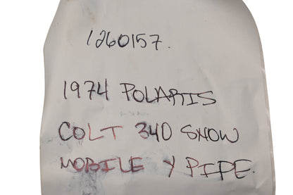 New OEM Polaris 1260157 Exhaust Manifold Y-Pipe NOS