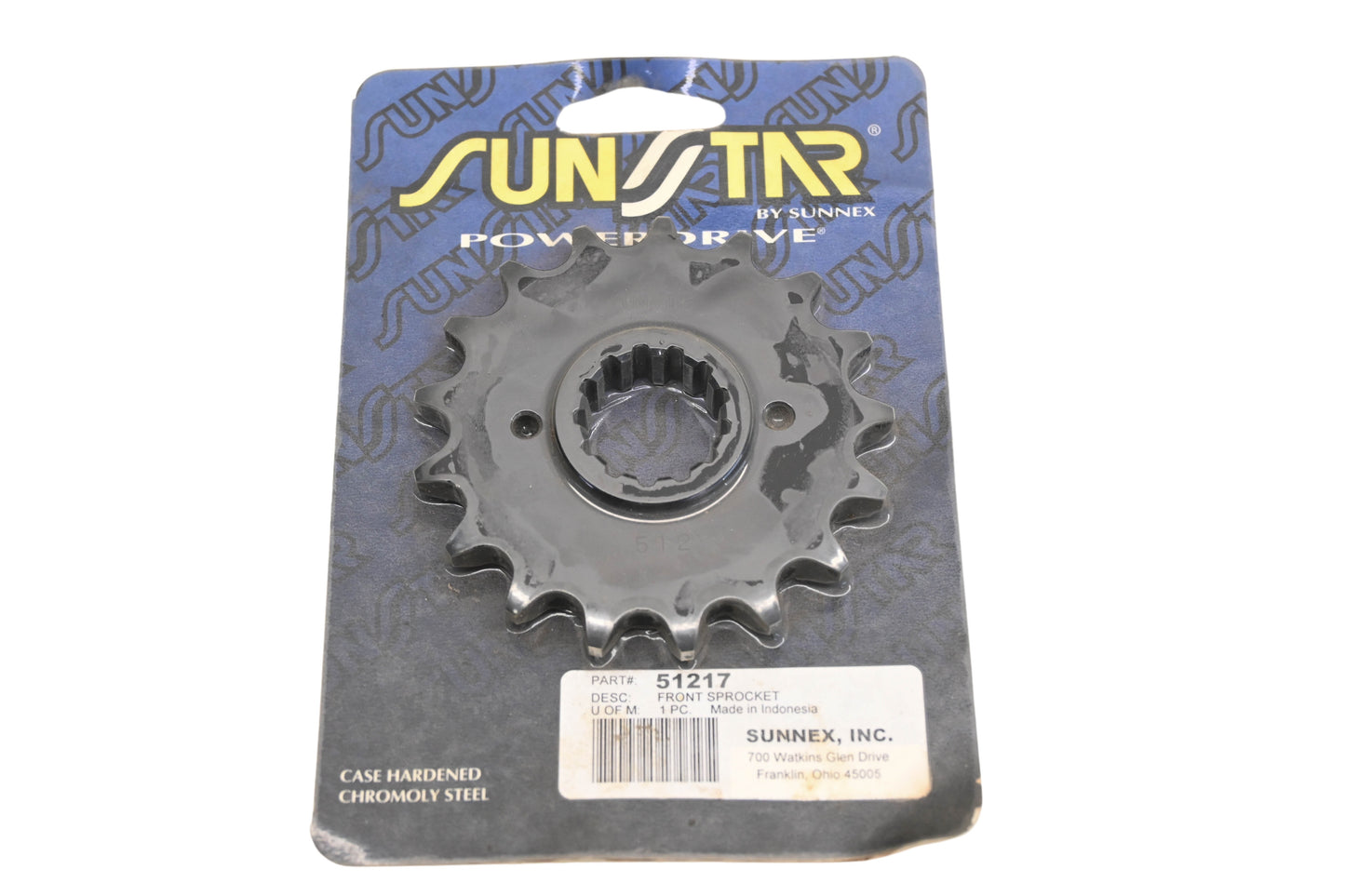 Sunstar 51217 Front Sprocket 17T NOS