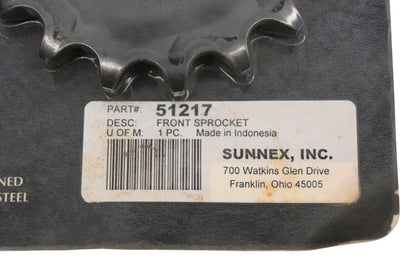 Sunstar 51217 Front Sprocket 17T NOS