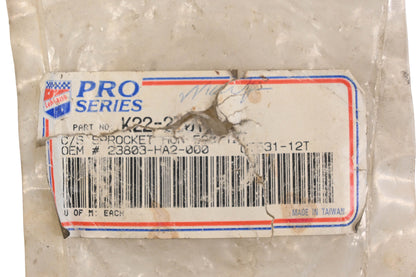 LeMans 23803-HA2-000 Sprocket 12T NOS