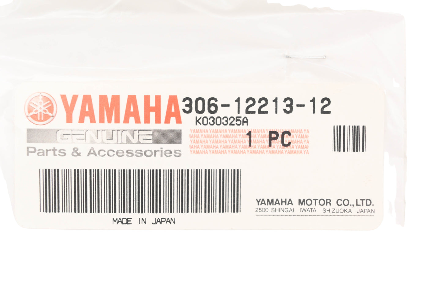 New OEM Yamaha 306-12213-12-00 Tensioner Case Gasket NOS