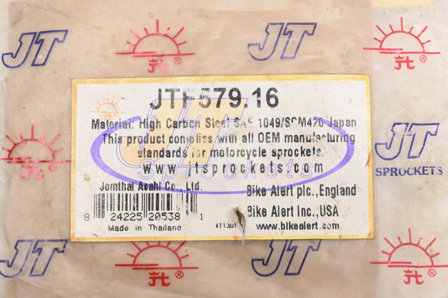 JT Sprockets JTF579.16, JTF579-16, 55-57916 Sprocket 16T NOS