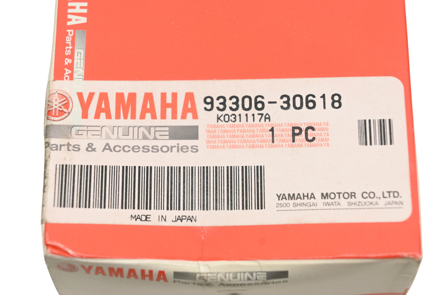 New OEM Yamaha 93306-30618-00 Koyo Bearing NOS