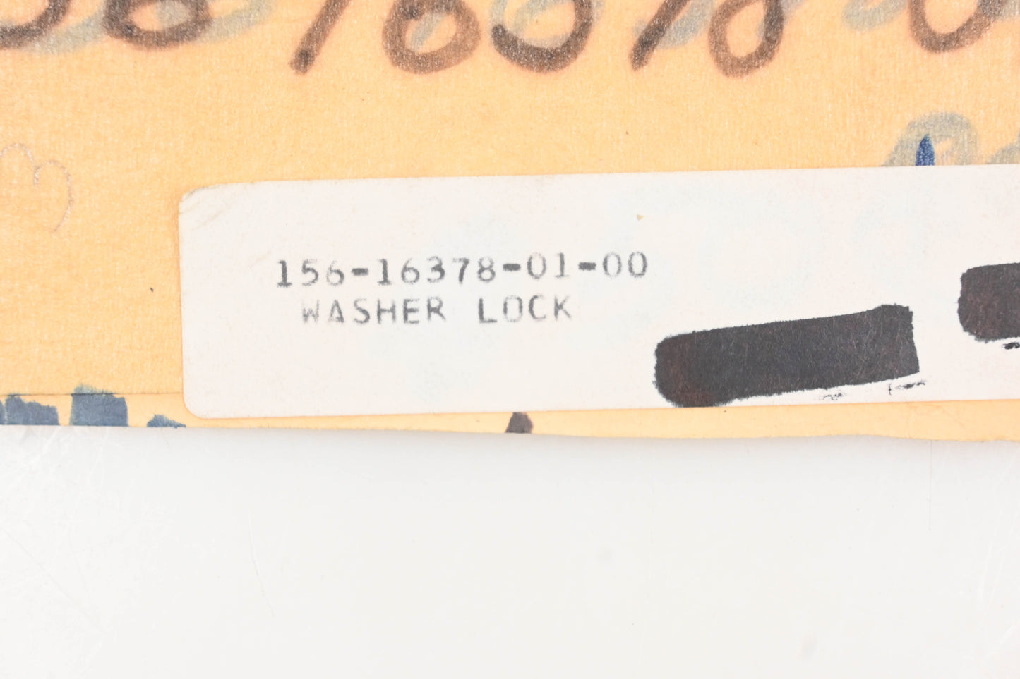 New OEM Yamaha 156-16378-01-00 Lock Washer NOS