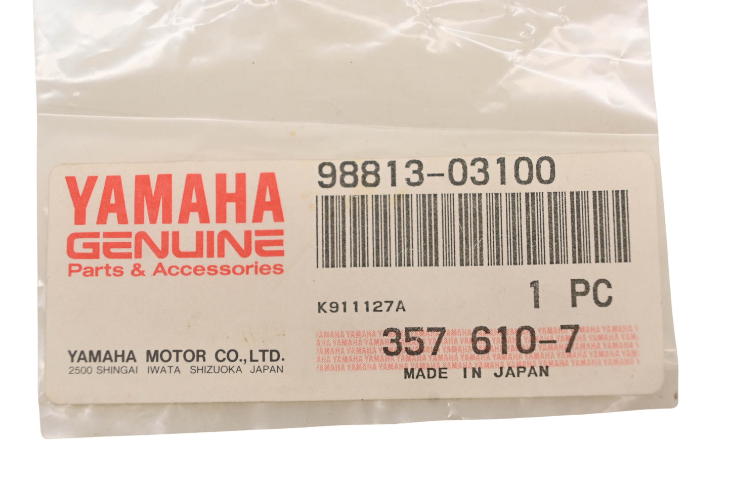 New OEM Yamaha 98813-03100-00 Nut NOS