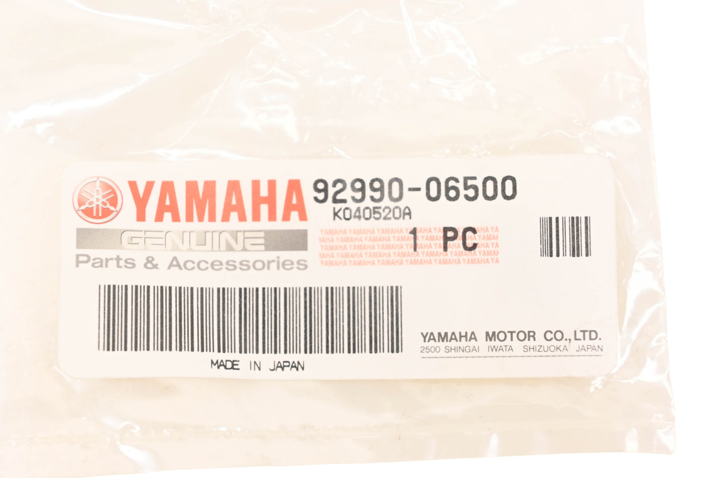 New OEM Yamaha 92990-06500-00 Conical Serrated Washer NOS