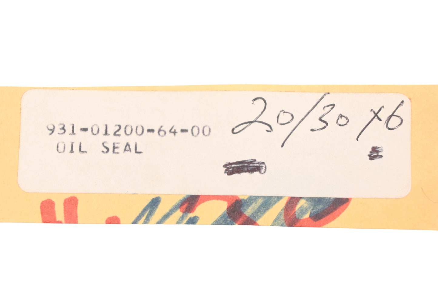 New OEM Yamaha 93101-20064-00 Oil Seal NOS