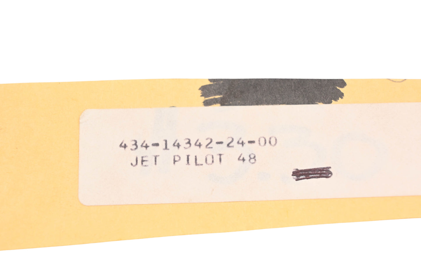 New OEM Yamaha 434-14342-24-00 Pilot Jet #48 NOS