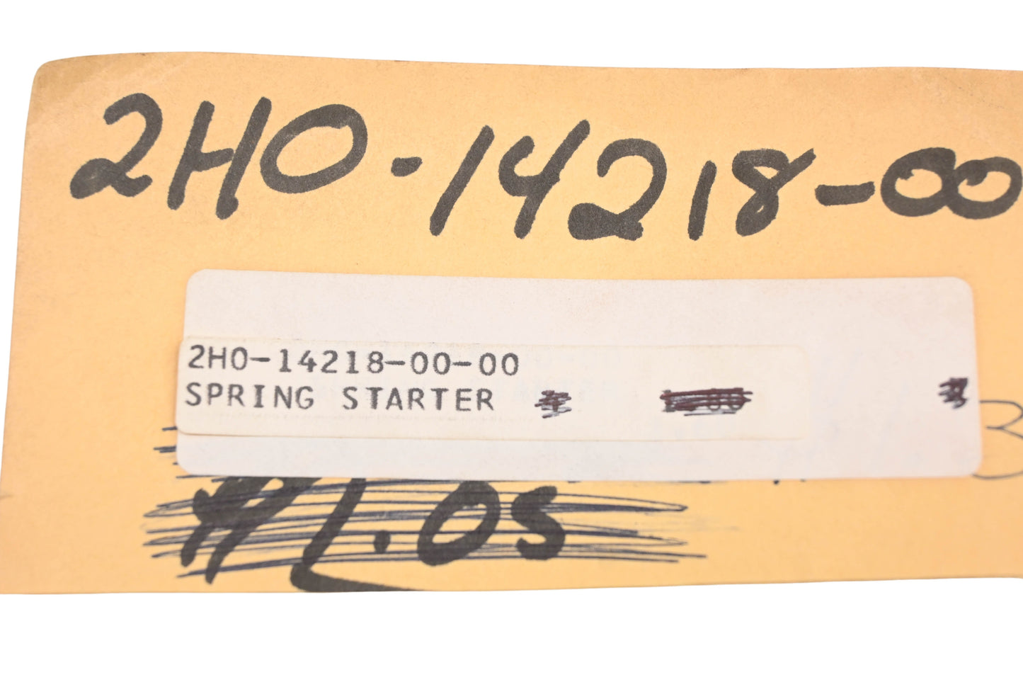 New OEM Yamaha 2H0-14218-00-00 Starter Lever Spring NOS