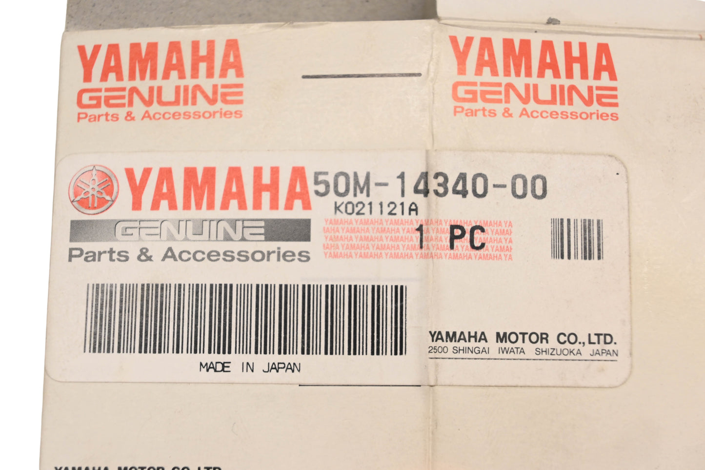 New OEM Yamaha 50M-14340-00-00 Carburetor Valve Assembly NOS
