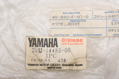 New OEM Yamaha 29U-14485-00-00 Joint Pipe NOS
