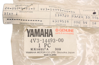 New OEM Yamaha 4V3-14493-00-00 Stay Bracket NOS
