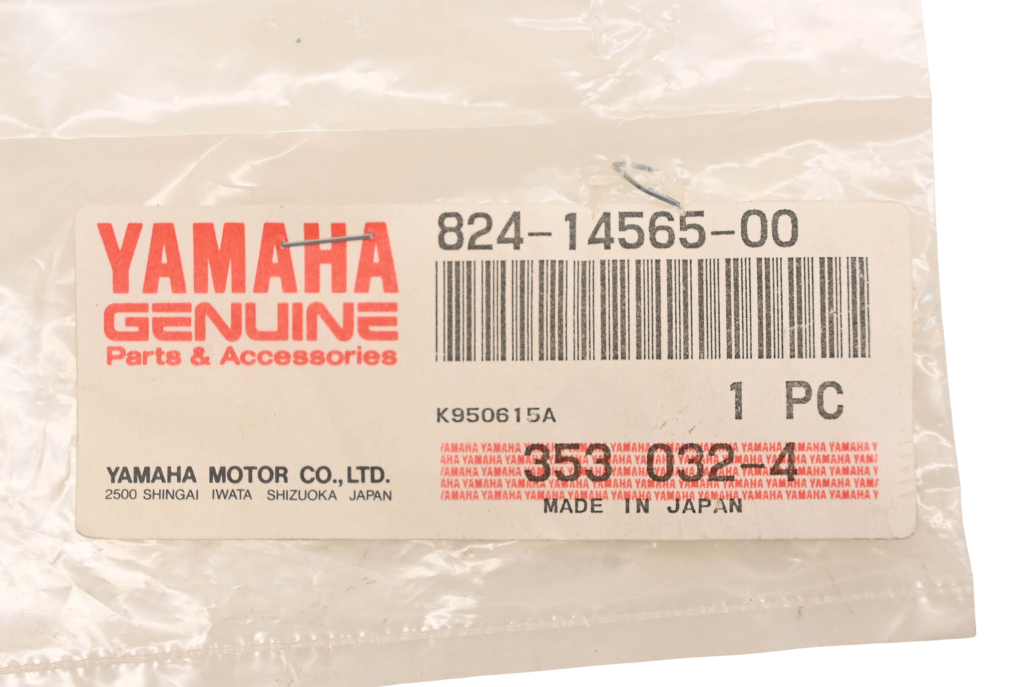 New OEM Yamaha 824-14565-00-00 Carburetor Stop Screw NOS
