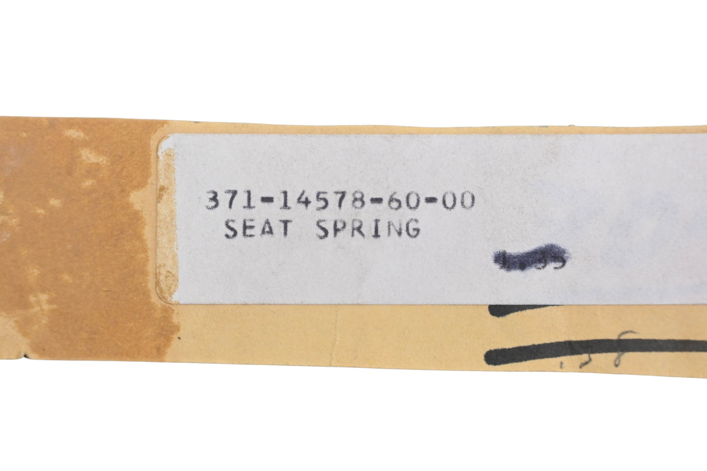 New OEM Yamaha 371-14578-60-00 Carburetor Spring Seat NOS