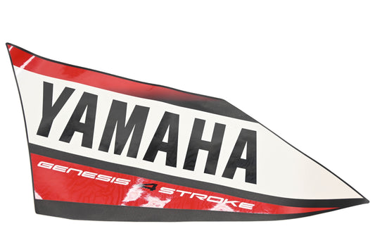 New OEM Yamaha 8JP-K711B-00-00 Genesis 4 Stroke Graphic Decal NOS