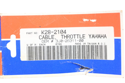 Parts Unlimited K28-2104, 3J0-26311-00-00 Throttle Cable NOS