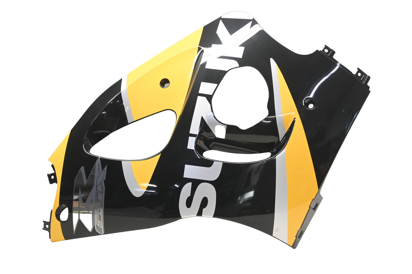 New OEM Suzuki 94481-33E00 GSX-R Black Yellow Silver Left Side Panel Fairing NOS