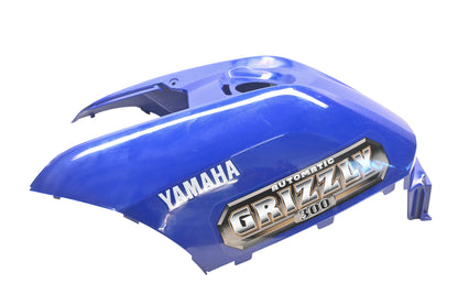 New OEM Yamaha 1SC-F171A-00-00 Blue Grizzly 300 Fuel Tank Cover NOS