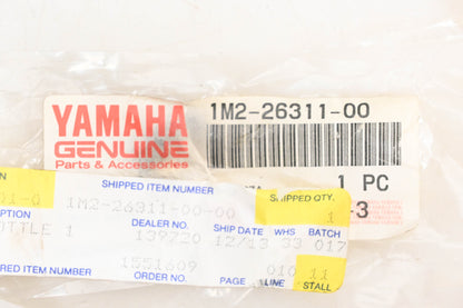New OEM Yamaha 1M2-26311-00-00 Throttle Cable NOS