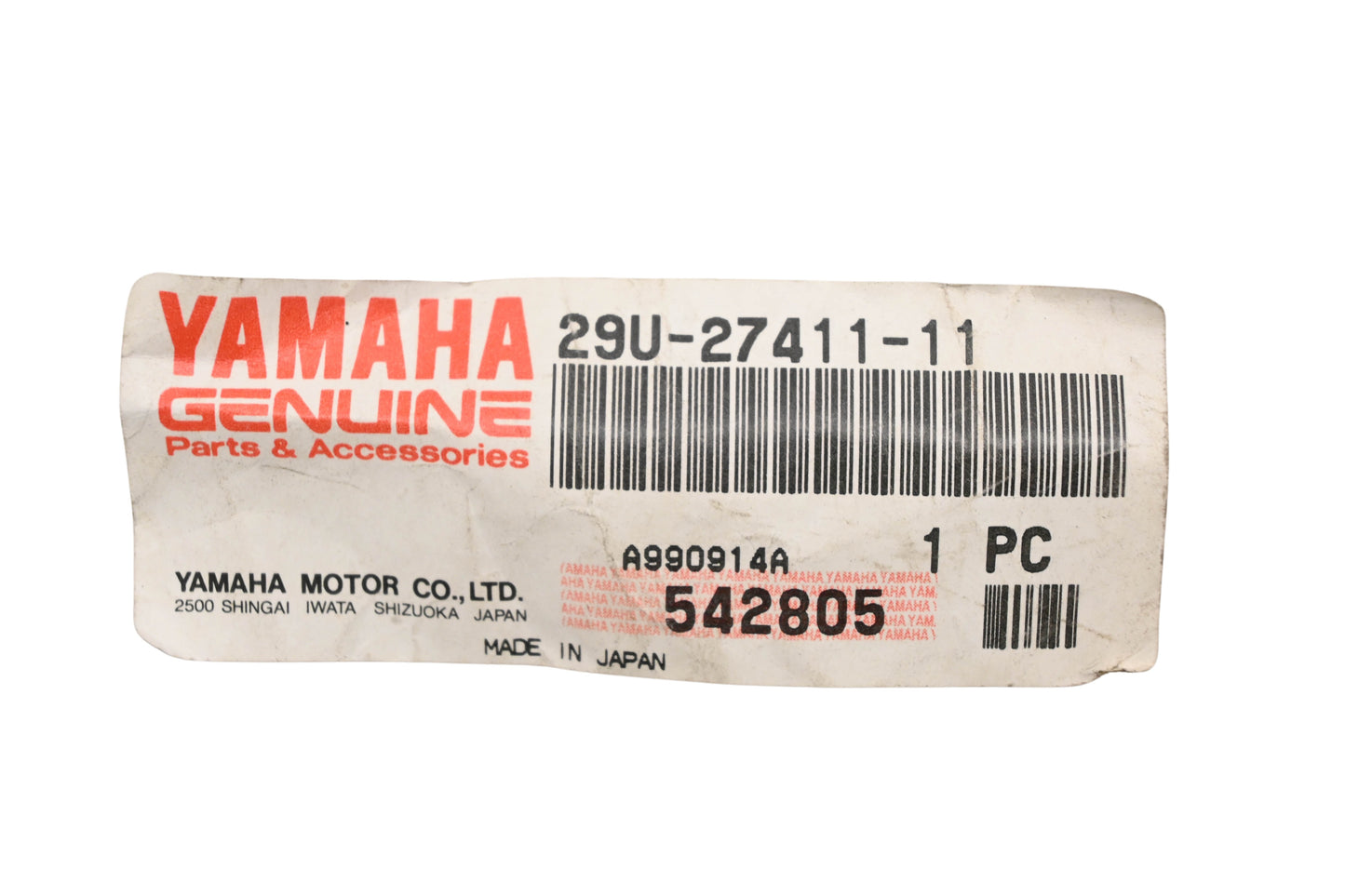 New OEM Yamaha 29U-27411-11-00 Left Foot Peg NOS
