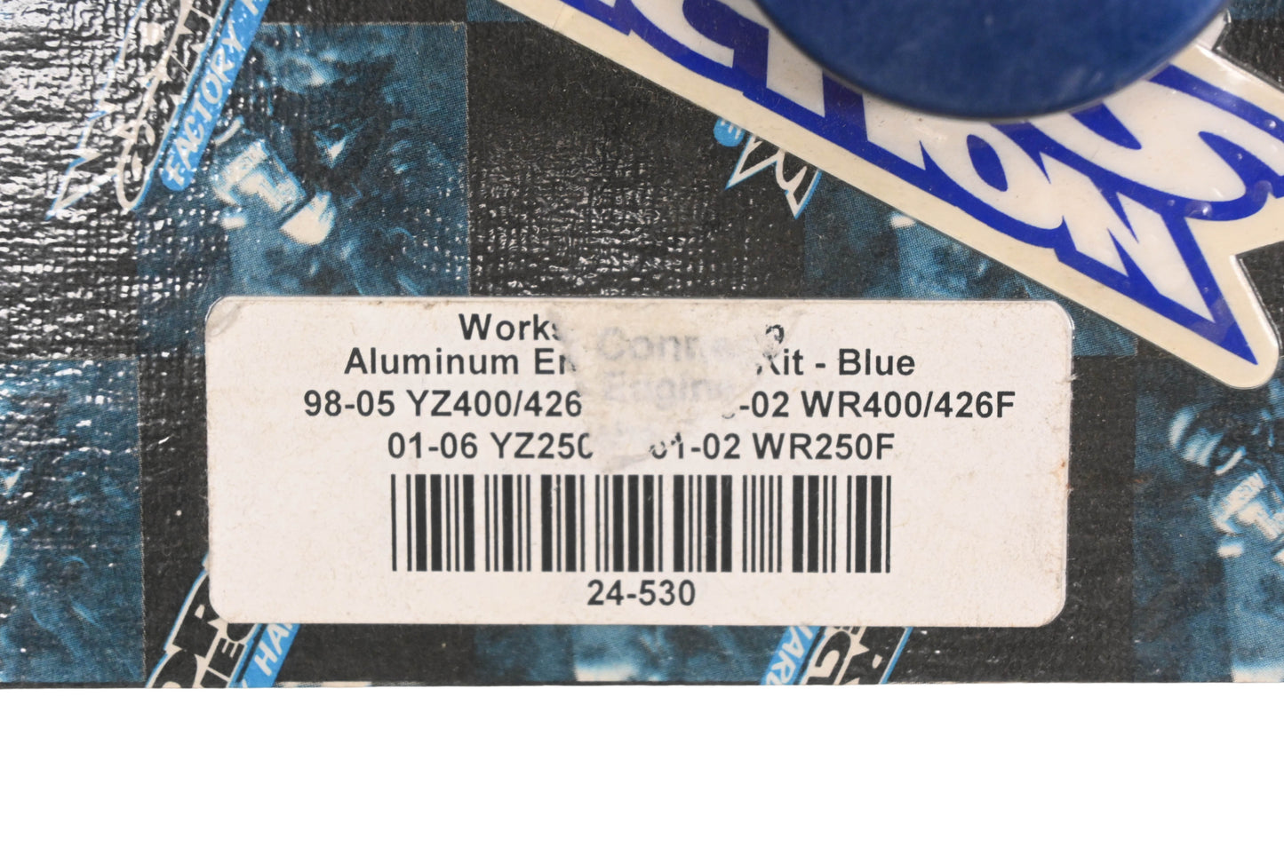 Works Connection 24-530 Blue Engine Plug Kit NOS