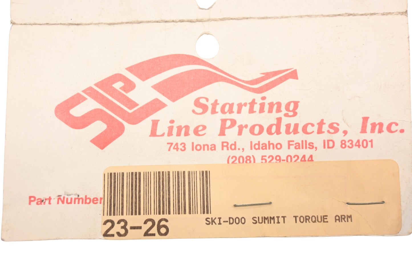 SLP 23-26 Ski Doo Torque Arm Kit NOS