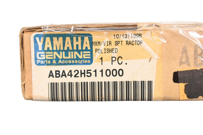 New OEM Yamaha ABA-42H51-10-00 Polished Top Sportrack NOS