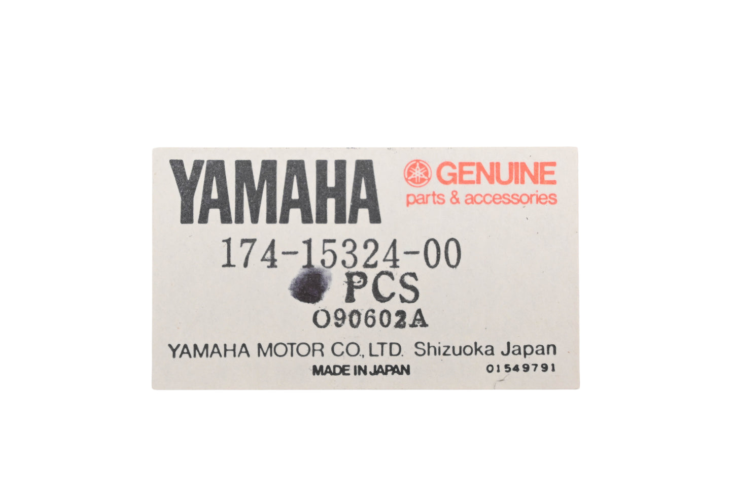 New OEM Yamaha 174-15324-00-00 Chaincase Cover Gasket NOS
