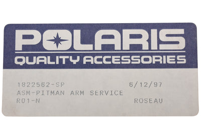 New OEM Polaris 1822562-SP Pitman Arm Assembly NOS