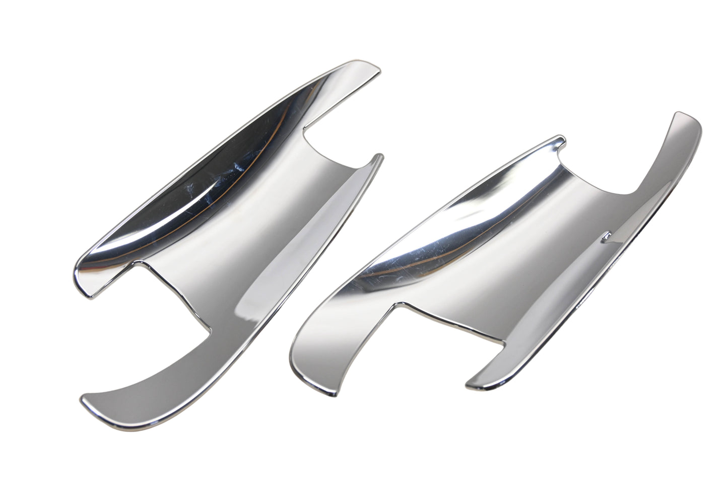 Mercedes A1667600000 Door Handle Chrome Inserts Kit NOS