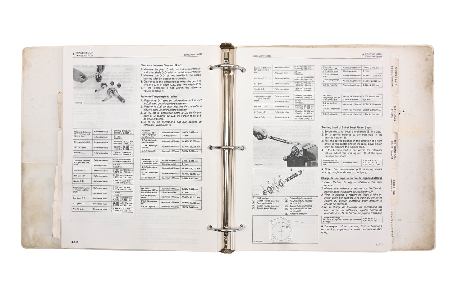Kubota 97897-10613 B8200 Tractor Workshop Manual
