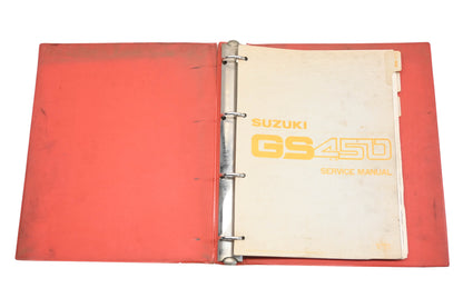 OEM Suzuki 99501-34060-03E GS450 Service Manual GS450S GS450L