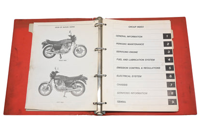 OEM Suzuki 99501-34060-03E GS450 Service Manual GS450S GS450L