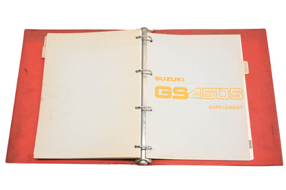 OEM Suzuki 99501-34060-03E GS450 Service Manual GS450S GS450L
