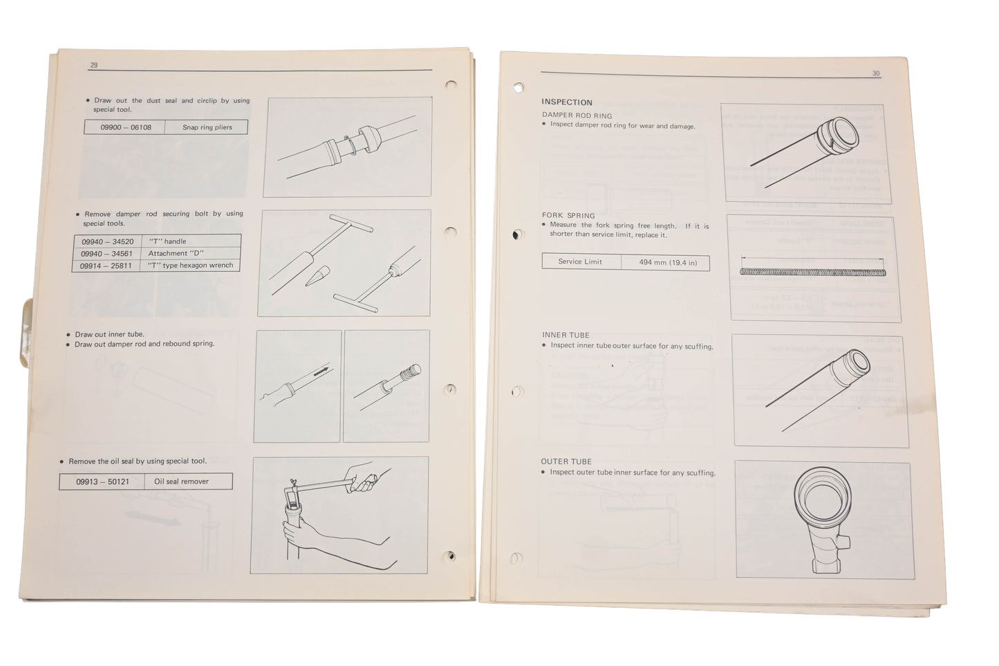 OEM Suzuki 99501-34000-03E GS450E/R/L Supplementary Service Manual