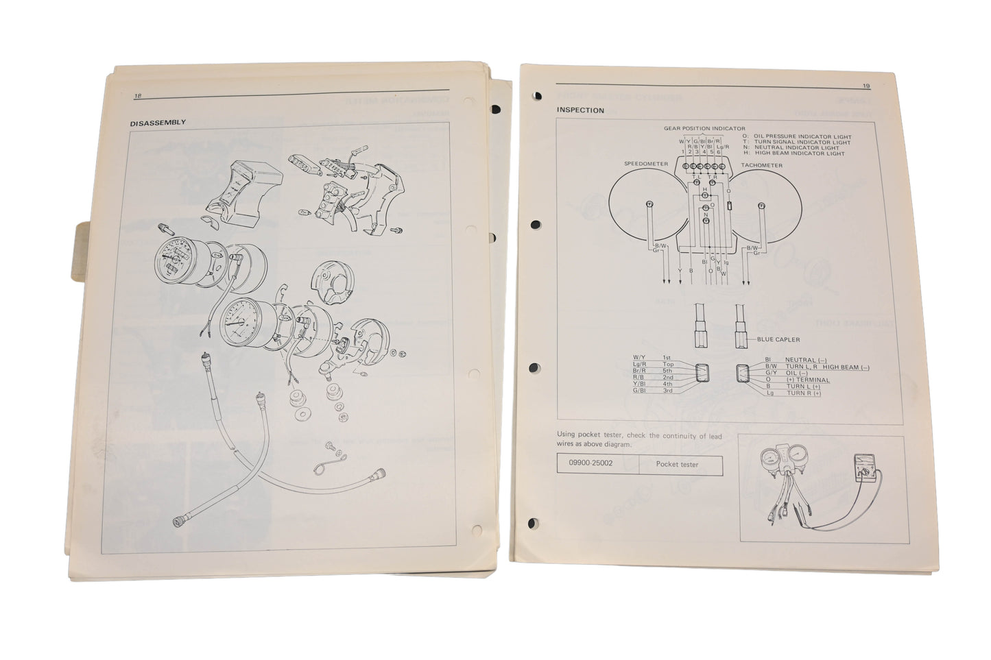 OEM Suzuki 99000-85602 GS450T Supplement Manual