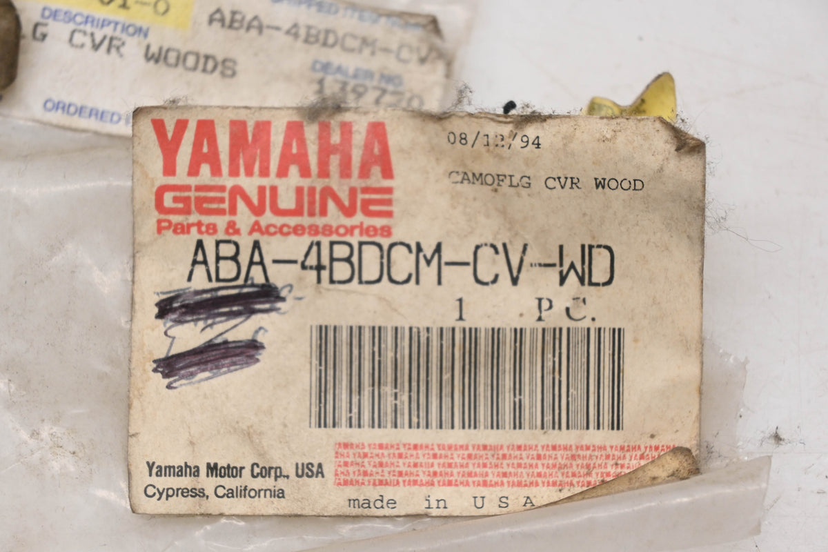 New OEM Yamaha ABA-4BDCM-CV-WD Camoflauge ATV Cover NOS