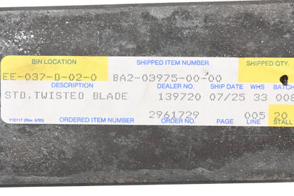 New OEM Yamaha BA2-03975-00-00 Riding Mower Cutter Blade NOS