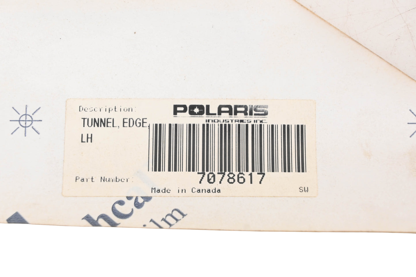 New OEM Polaris 7078617 FOX Edge Decal NOS