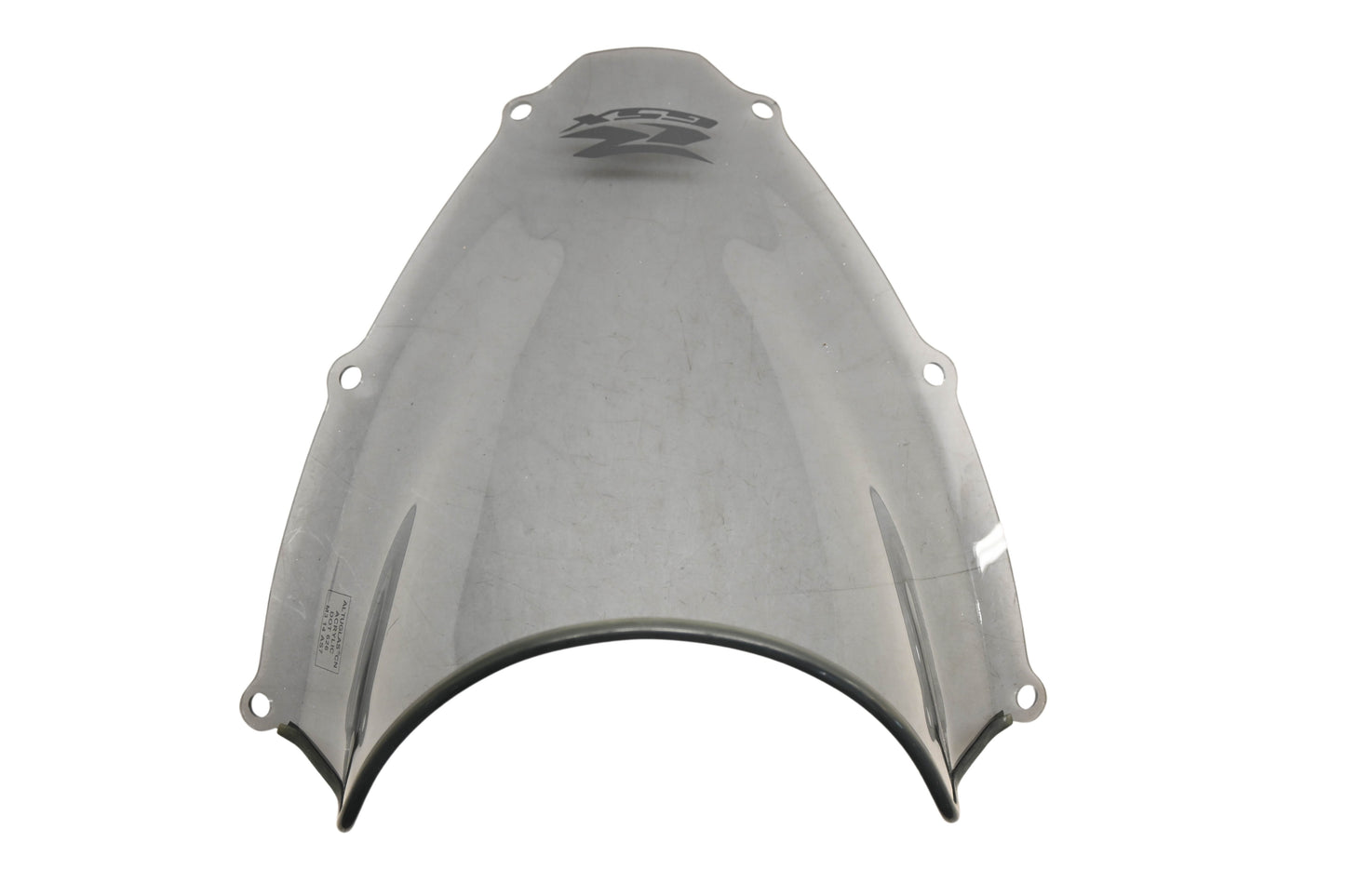 New OEM Suzuki 990A0-60005 Printed Smoke Tint Windscreen NOS