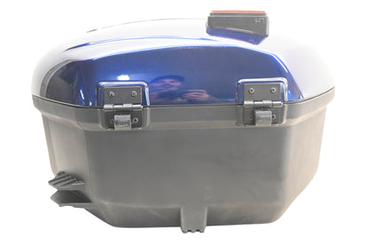 New OEM Yamaha 1CY-F8441-P0-00 Blue Lefthand Luggage Saddlebag NOS