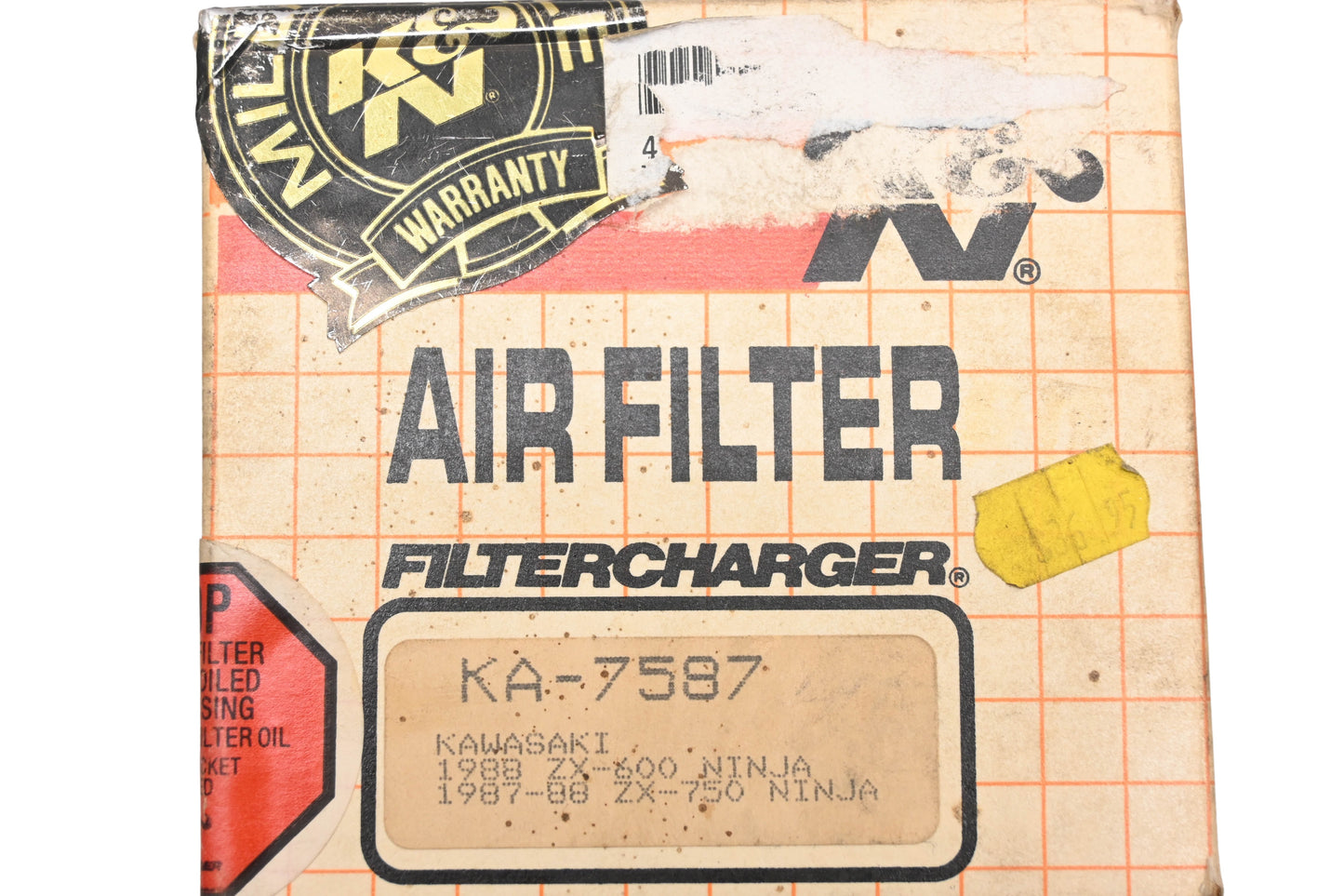 K&N KA-7587 Air Filter Kit NOS