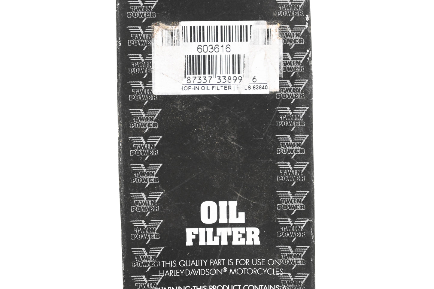 Twin Power 603616 Oil Filter NOS