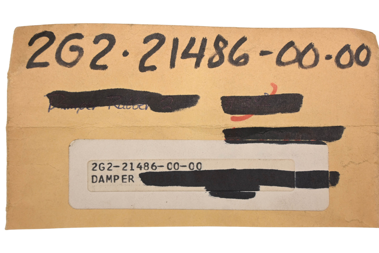 New OEM Yamaha 2G2-21486-00-00 Damper NOS